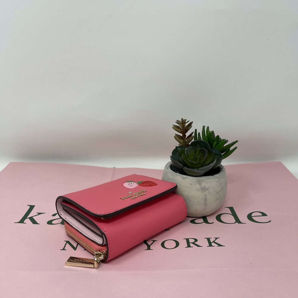 Kate spade picnic in the park SM trifold wallet - Picture 6 of 9
